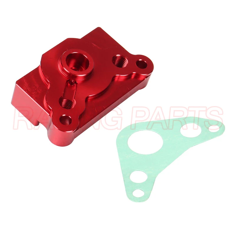 Motorcycle CNC Oil Cooler Cooling Adapter Plate Cylinder Cover for Dirt Bike Bicycle 125cc 150cc Horizontal Engine Accessories - Detail 1