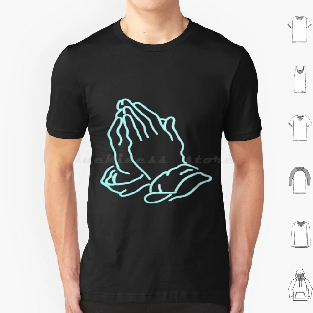 Lets Pray... T Shirt Cotton Men Women DIY Print Nautize Ezituan Mouse Duffle Book Yoga Save Your Planet