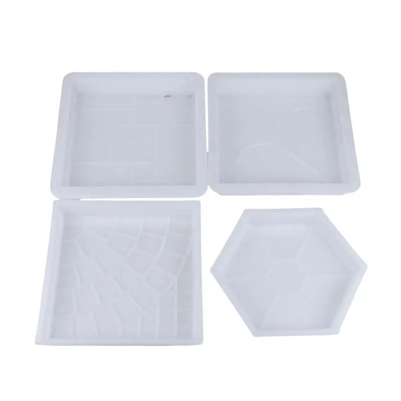 Garden Pavement Mold Plastic Brick Maker Concrete Path Mould for DIY Lawn Road Pavement Creating Unique Walkways view 5