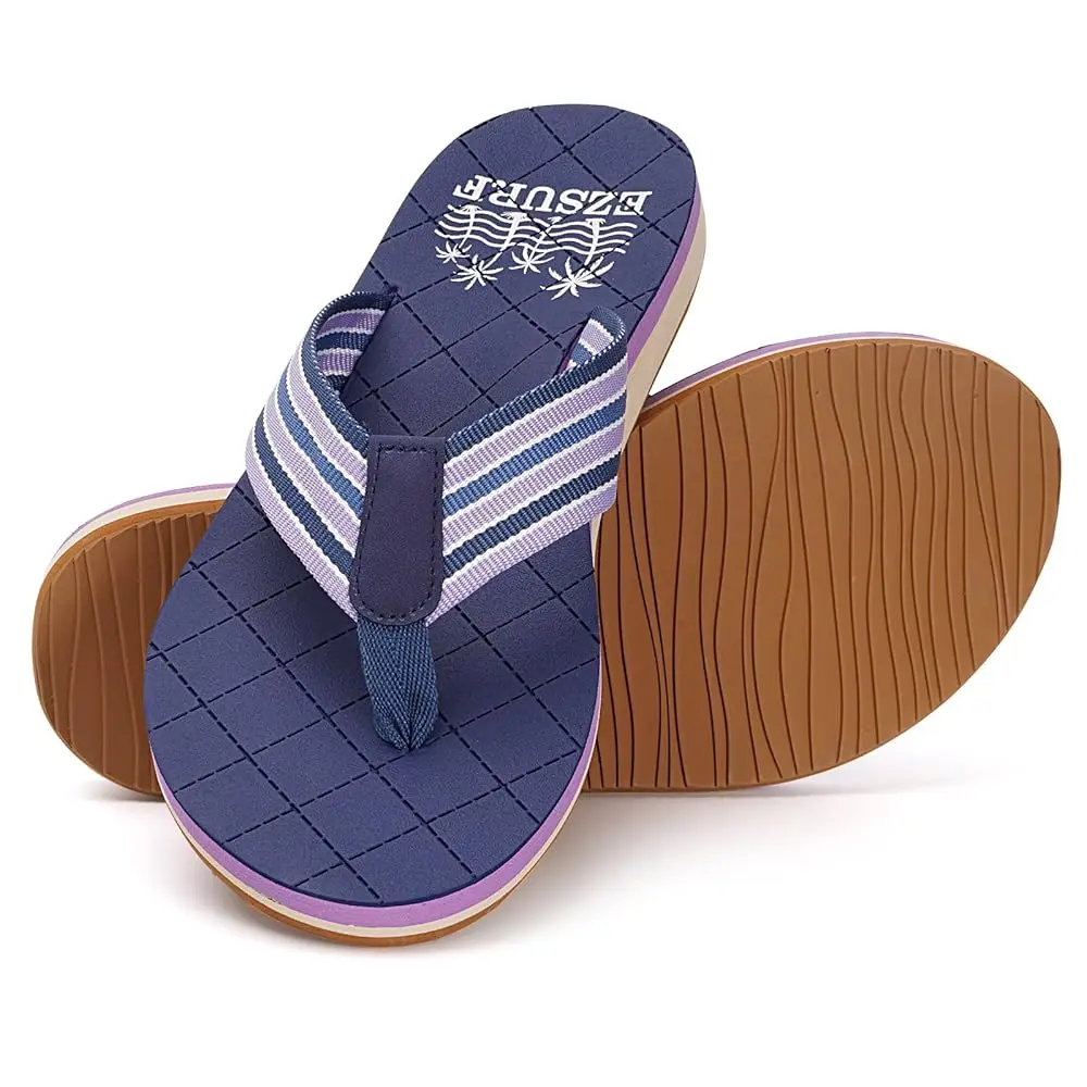 

Womens Flip Flops Comfortable Summer Beach Slippers with Arch Support