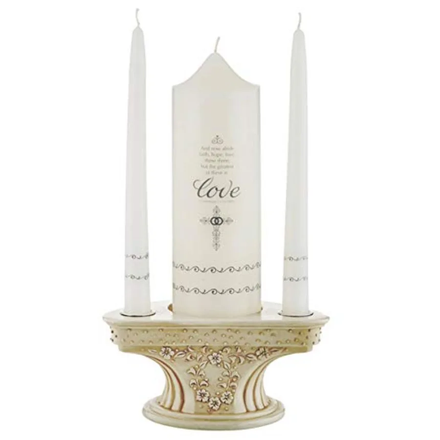 

Unity Candle Holder Wedding Supplies, 3 1/2 Inch, No Candles included