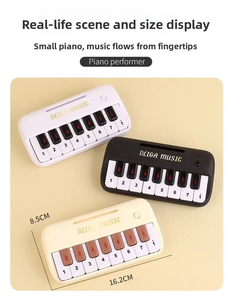 Tragbare 15-tasten Digitale Tastatur Kinder Mini Elektronisches Klavier Kinder Musikinstrument Lernspielzeug für Kinder Geschenk – Detail 10