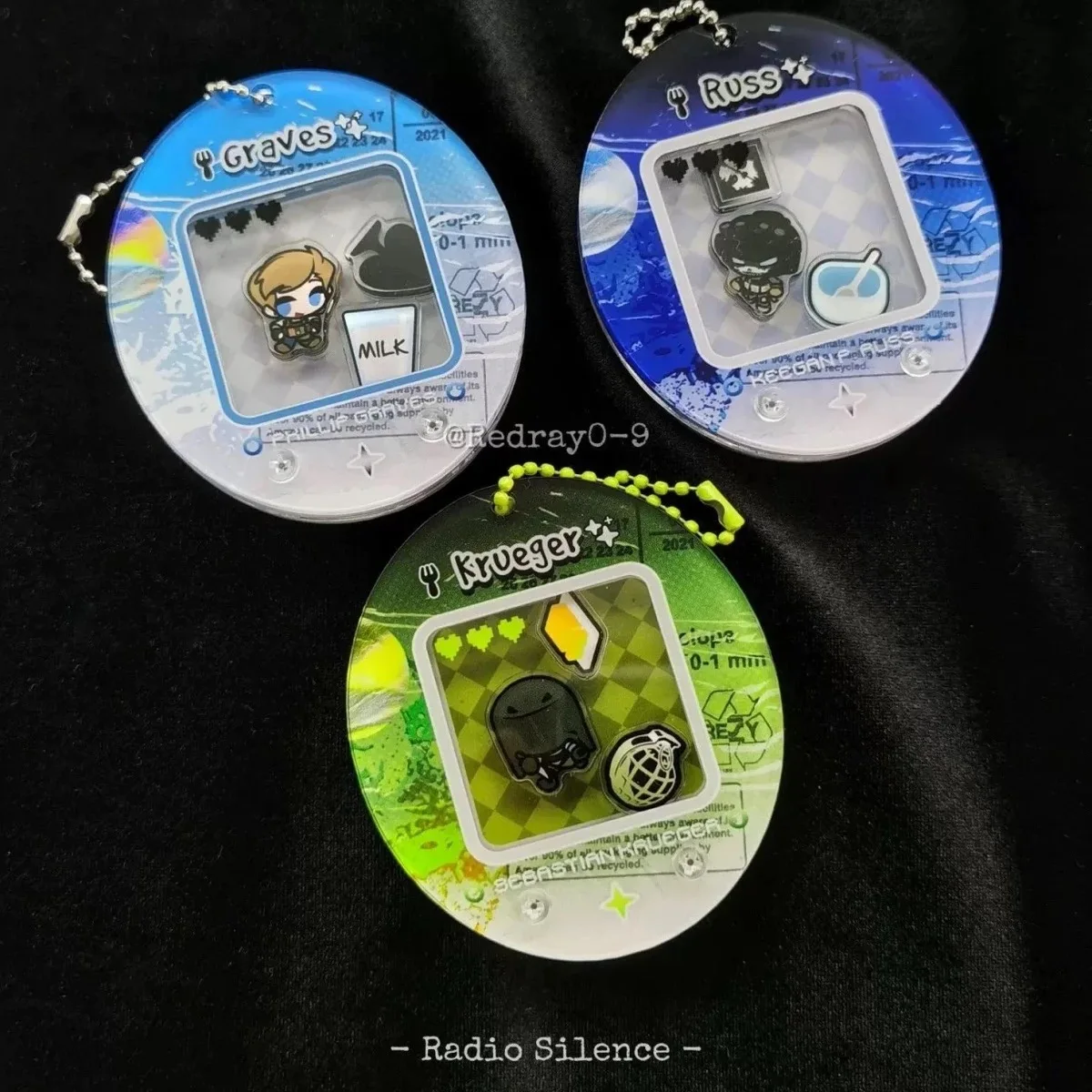 

Периферийный игровой брелок Call of Duty konig, акриловый кулон в виде школьной сумки в подарок