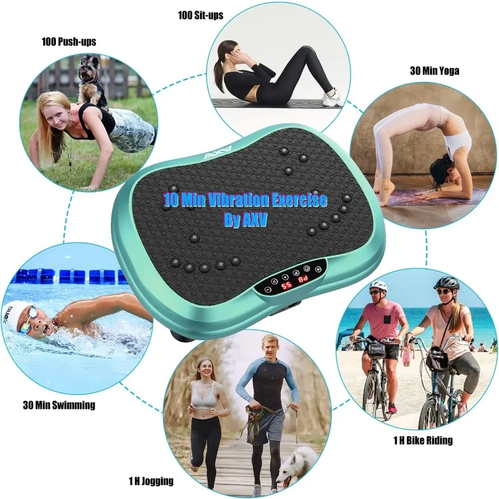 for  Exercise Machine Whole Body Workout Portable Mini Vibrate Fitness Platform Lymphatic Drainage Machine