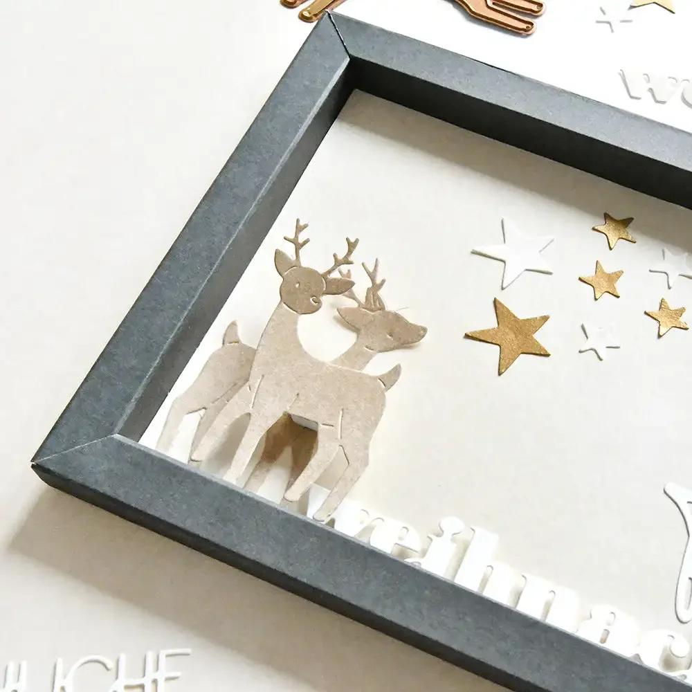 Christmas Snowman Die Set 3