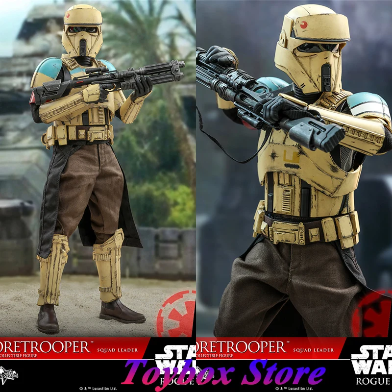 HOTTOYS HT 1/6 MMS592 Shoretrooper Squad Leader Movable Soldier Model Rogue One：A Star Wars Story Series 12