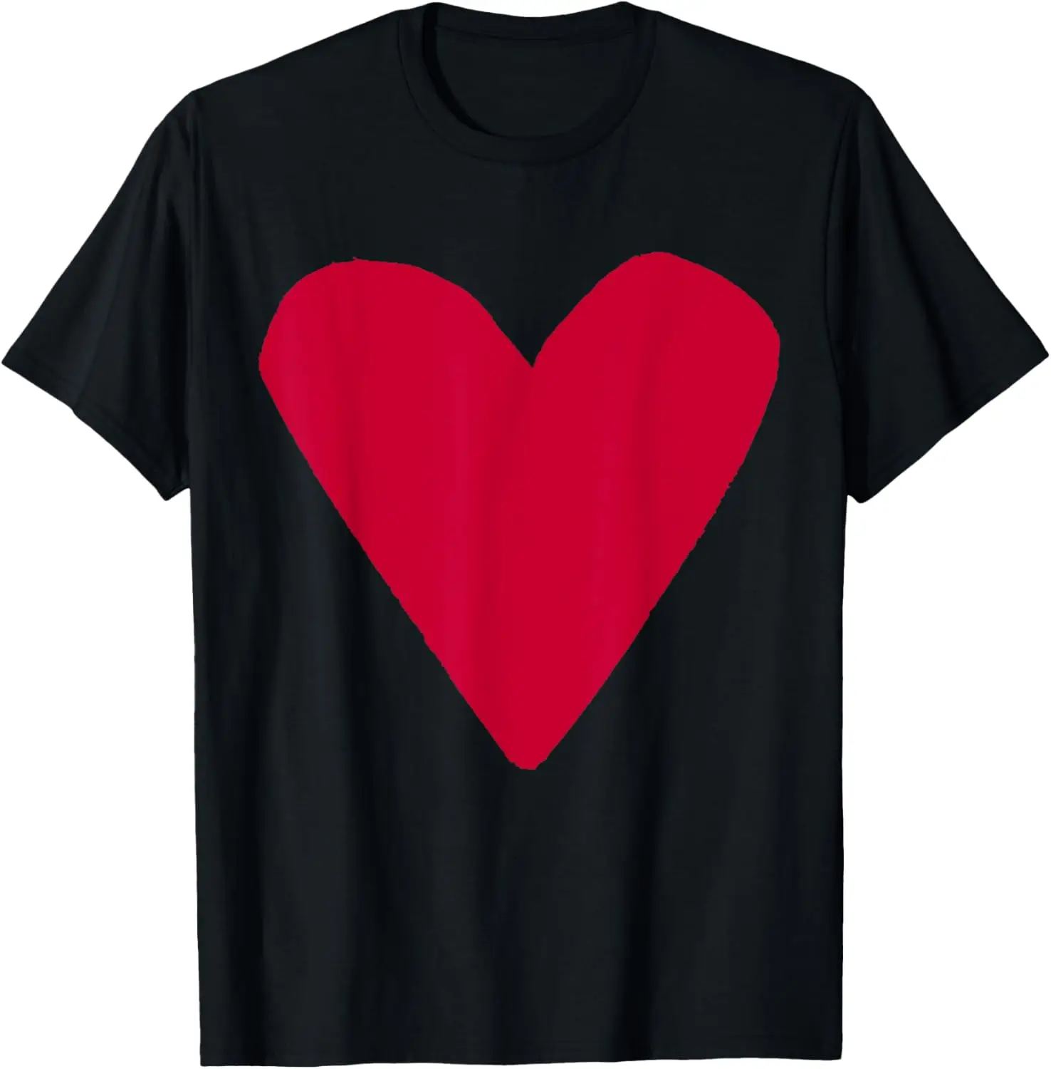 

Heart Shape Symbol Love Kindness Peace Apple Red T-Shirt