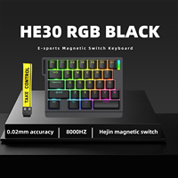 HE30 Mechanical Keyboard One-handed 29 keys Magnetic Switch Smart Speed Quick Trigger E-sports Gamer Gaming Keyboard