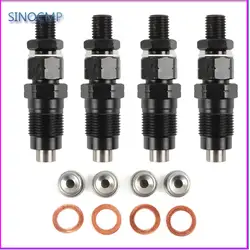 4x New Diesel Fuel Injectors Set 093400-7040 For Toyota Hilux Surf Prado 1KZ-TE 3.0 L Engine Parts Fuel Supply Fuel Injector
