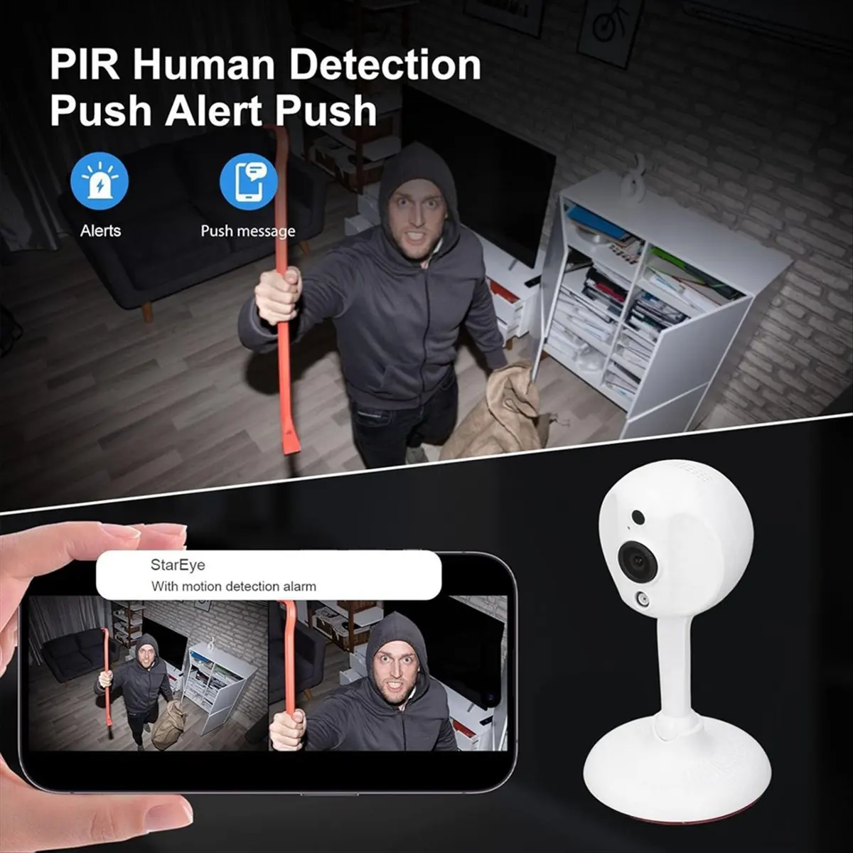 

A73T Wi-Fi камера с широкоугольным объективом Fisheye 1080P 2 МП, 145° широкий угол обзора, двусторонняя голосовая связь, сетевая камера безопасности.