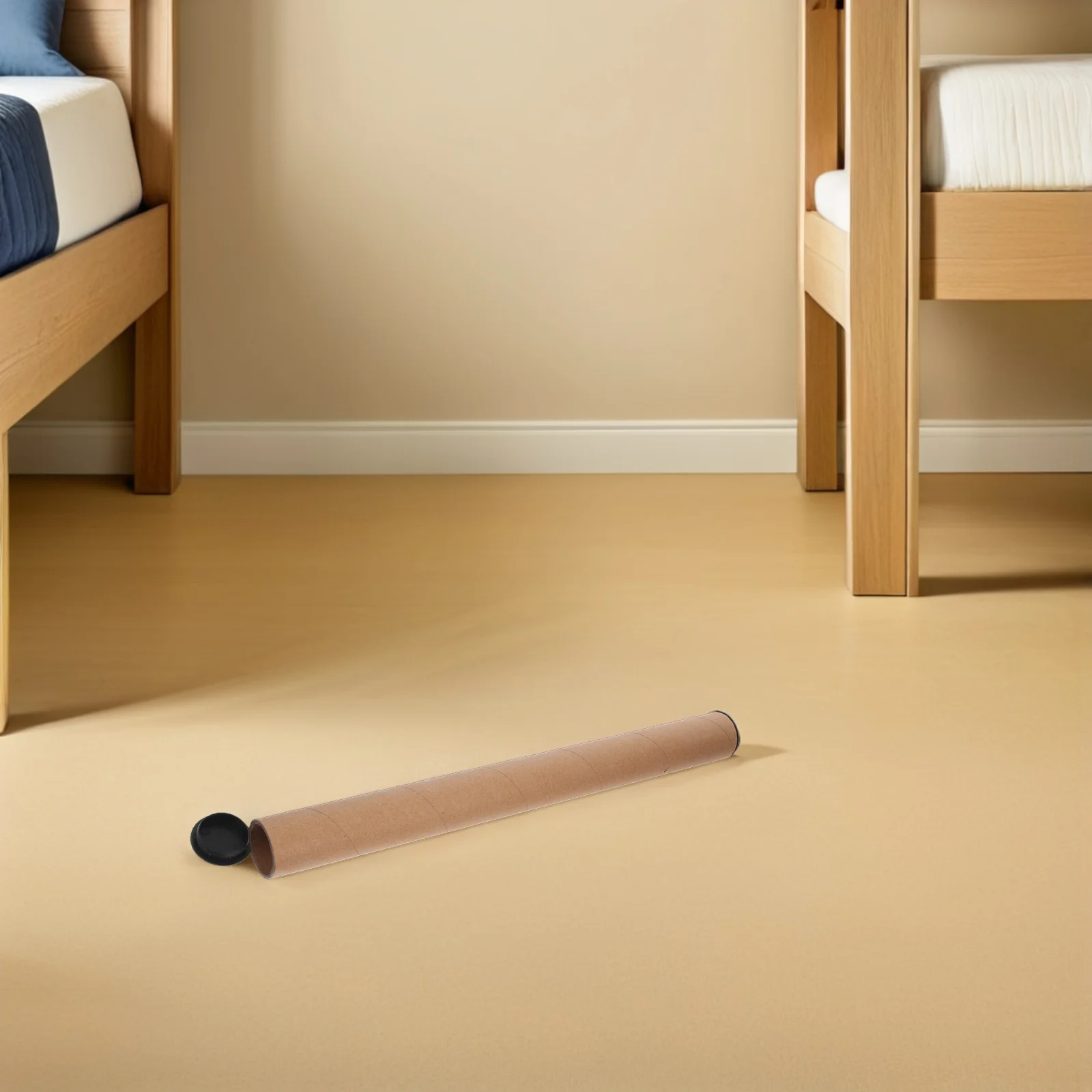 10Pcs Postal Tubes Kraft Paper Mailing Tubes for Poster Shipping Artwork Document Storage 40cm Reinforced Paperboard Tube