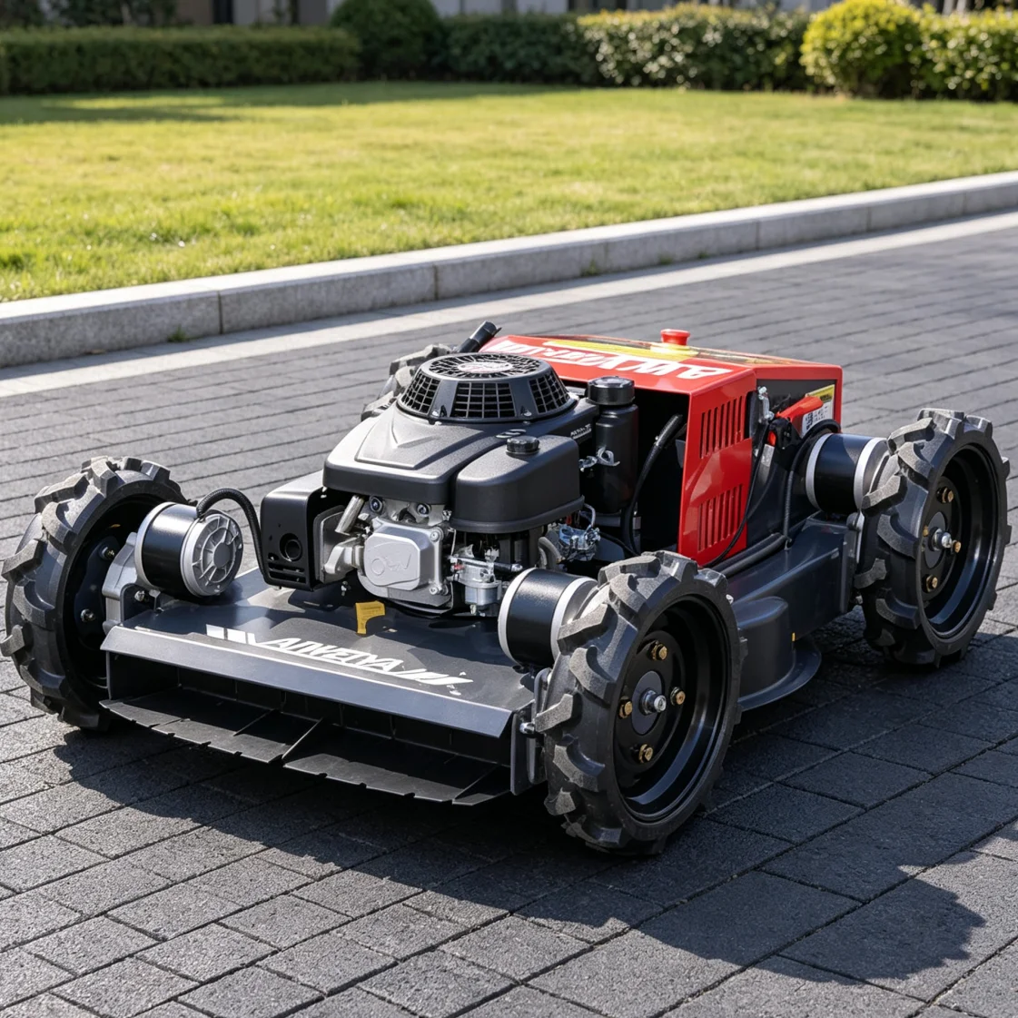 Maßgeschneiderter Worx Roboter-Rasenmäher GPS Autonom Kabellos Drahtlos Automatischer Roboter-Rasenmäher Garten-Grasschneider