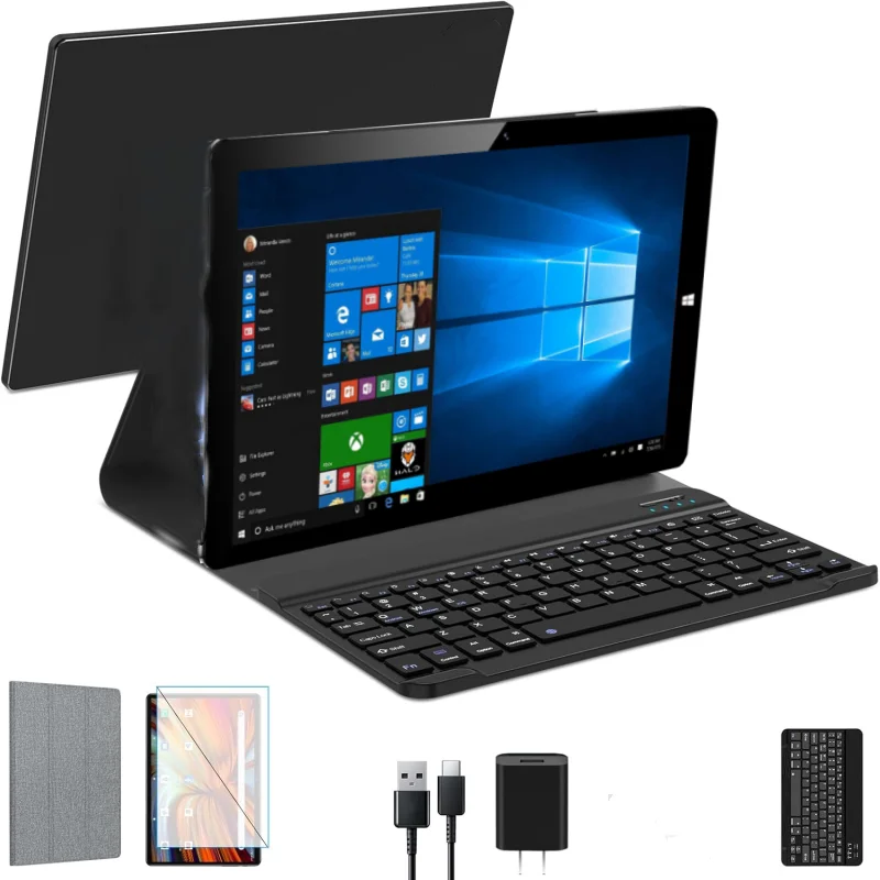 10.1 INCH 64 Bit Windows 10 Tablet PC 4GB RAM 64GB ROM oBook 20 Trail X5 Z8300 CPU Quad Core 1920x1200 IPS Screen 1.84GHz WIFI