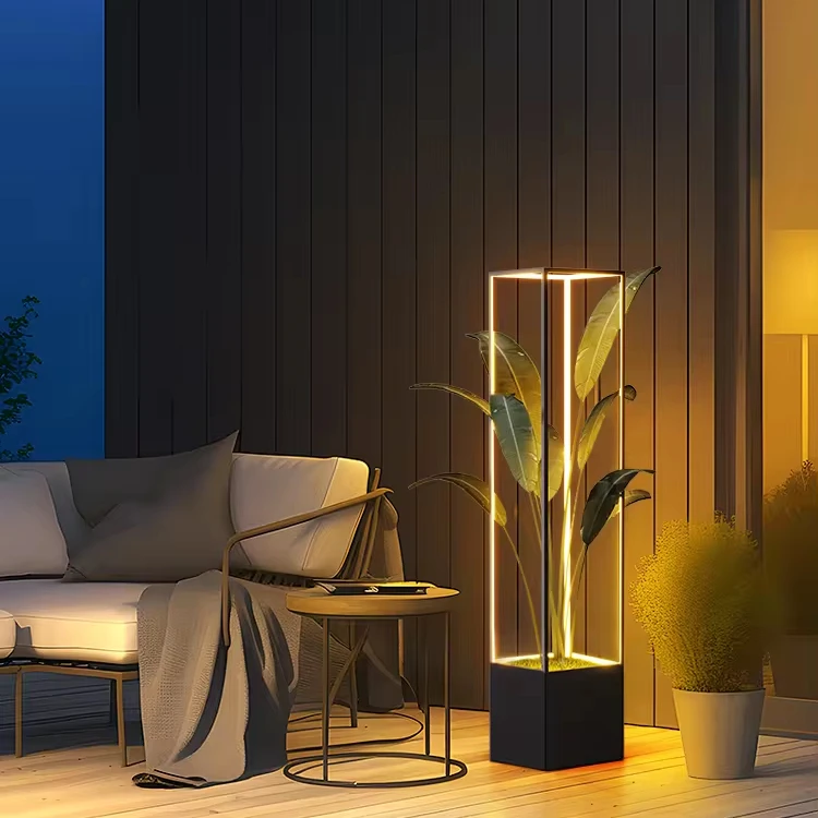 

Black Decorative Light Courtyard Landscape Outdoor IP65 Waterproof Garden Lights