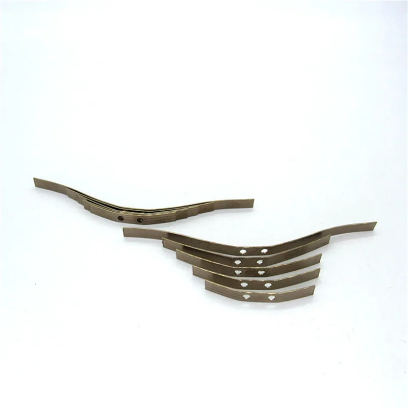 6 คู่เหล็ก Shock Absorption Leaf Springs Suspension สําหรับ WPL B14 B24 B16 B36 1/16 RC รถบรรทุกอะไหล่รถยนต์อุปกรณ์เสริม,A