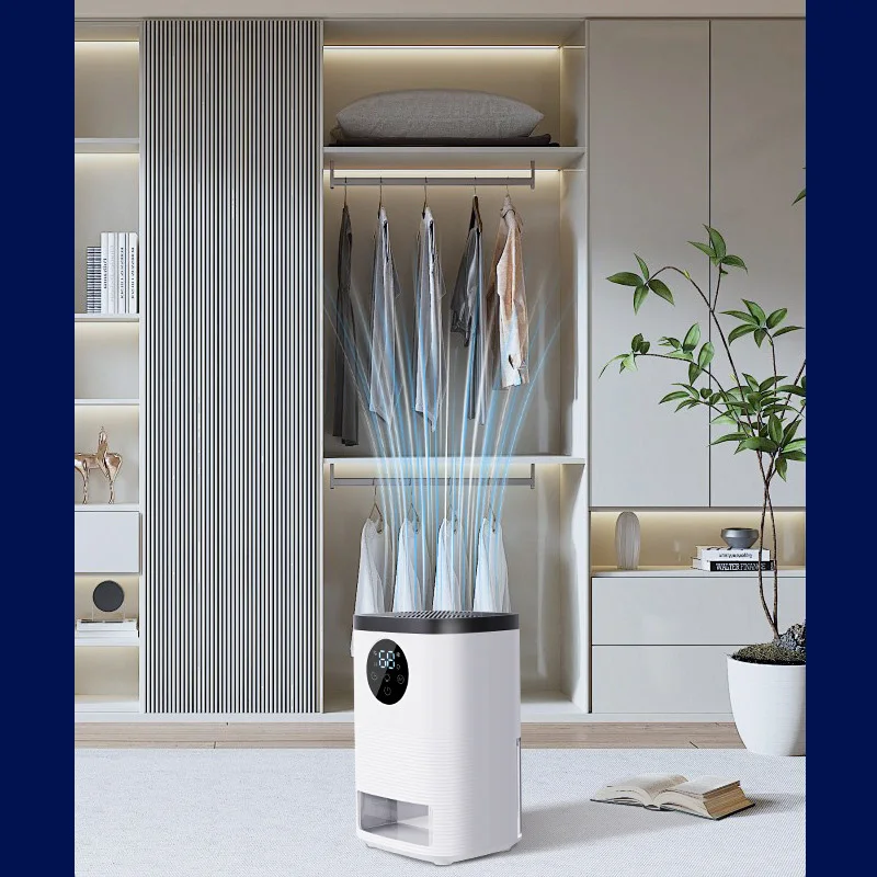 D6 luchtreiniger met luchtbevochtigercombinatie voor huisallergieën en huisdierenhaar, rokers in de slaapkamer Slimme luchtontvochtiger