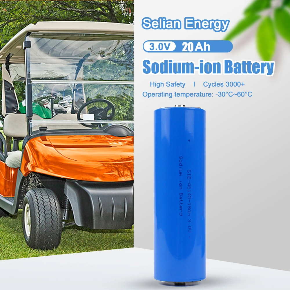 SIB 3V 20Ah Sodium Battery Na ion Cells Excellent rate For DIY 12V 24V Electric Scooters Tools 18000mA Free Shipping