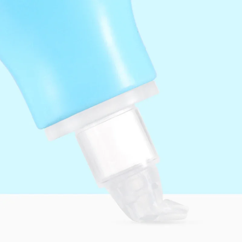 New Born Silicone Kids Safety Nose Cleaner Manual Snot Vacuum Suction Soft Children Nasal Aspirator Baby Care Accessory