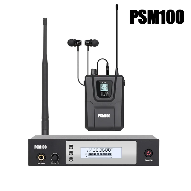 

PSM100 Wireless In-Ear Monitoring System Single Channel for Vocalists and Stage Performances