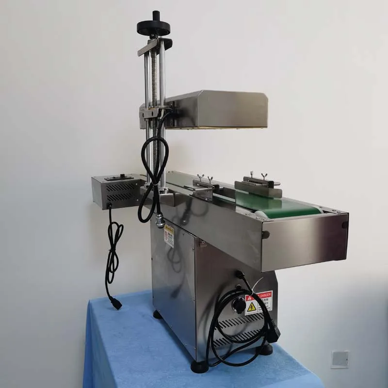 التلقائي الألومنيوم احباط آلة الختم ، الفولاذ المقاوم للصدأ غطاء زجاجة بلاستيكية التعريفي ، عالية السرعة