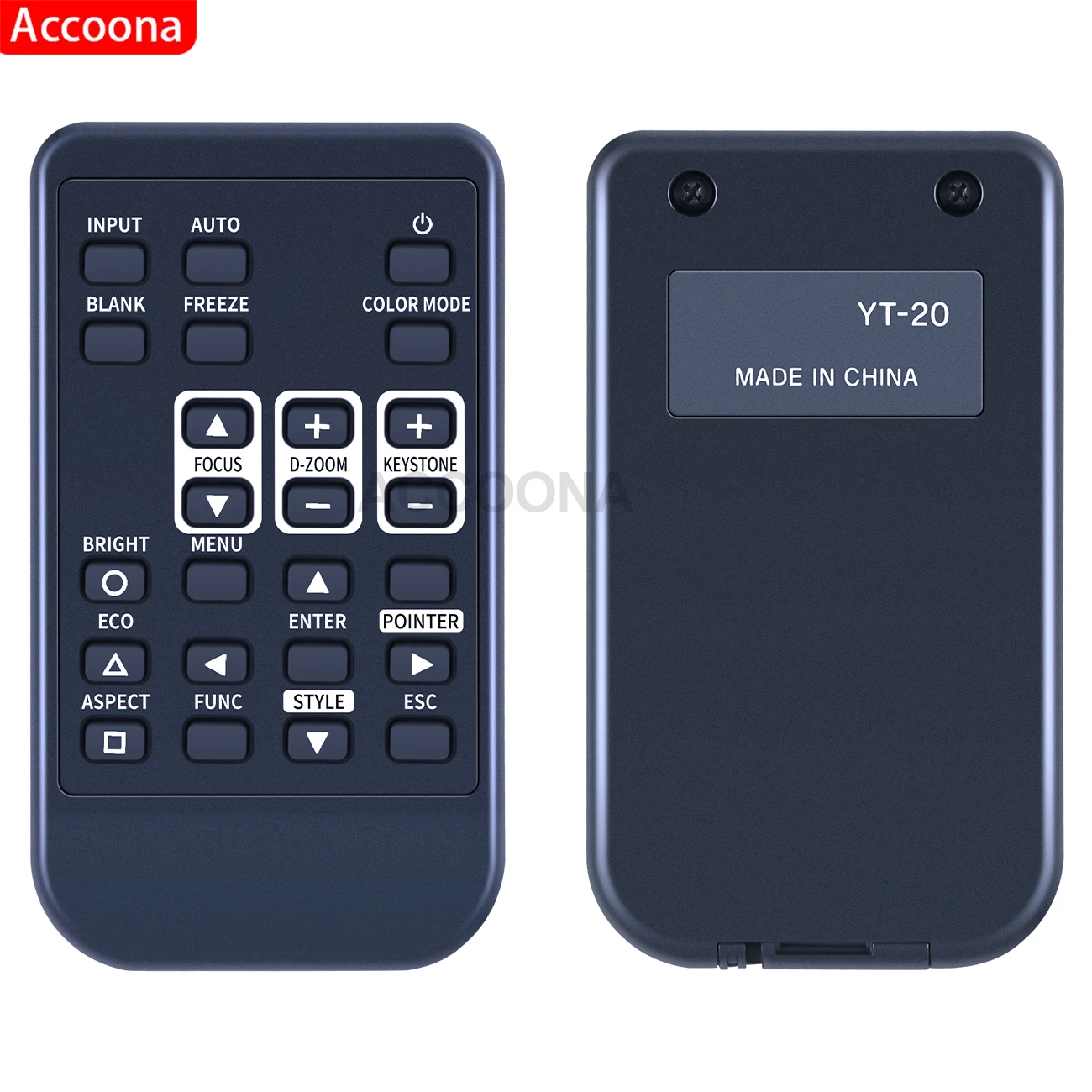 Remote control for CASIO yt-20