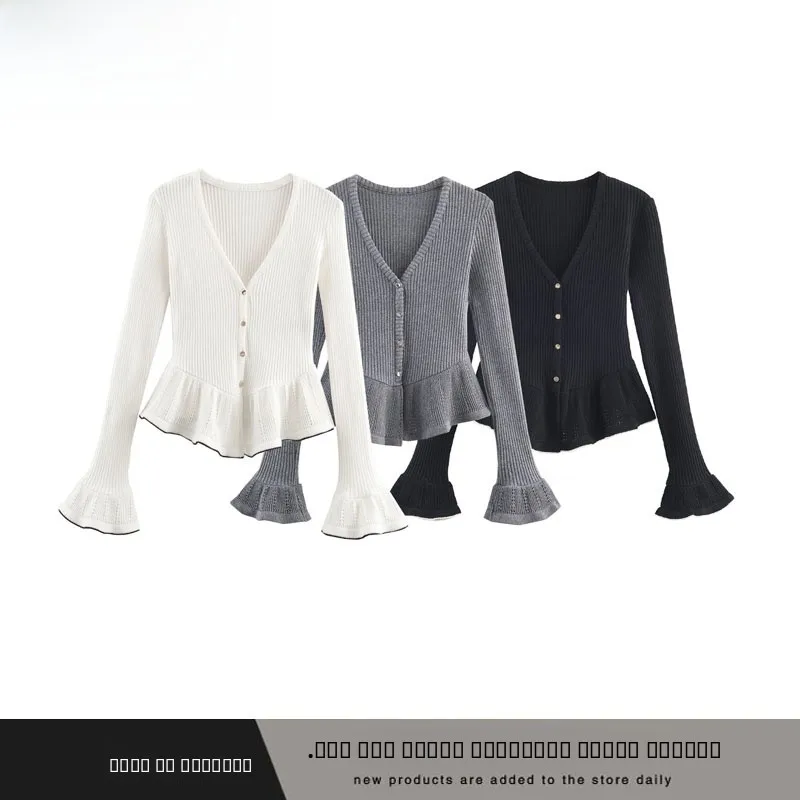 

Мягкая верхняя одежда, модные многослойные украшения, женское осенне-зимнее новое поступление ZR Sle, длинное волокно из полиэфирного волокна, V-Ne C...