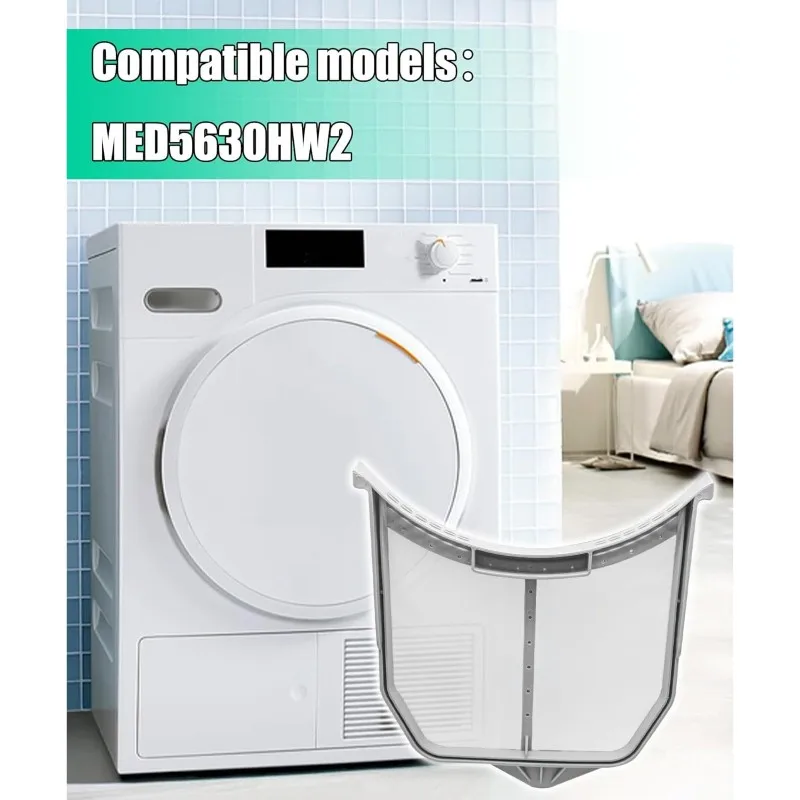 

Фильтр для удаления ворса AB43-Dryer Lint Filter W11758174 для сушильных машин Whirlpool, замена для MED5630HW2, W11758174, P5313133