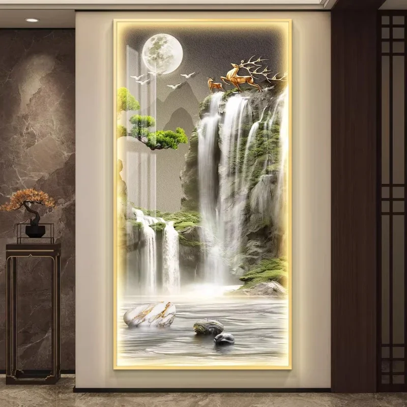 Home Decor Items Light Luxury Led Lamp Room Decoration Poster Marvel Wall Art Room Decor Posters Pictures Wall Decoration