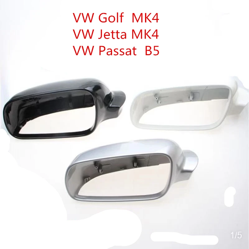 Side Mirror Cover For VW Golf MK4 Jetta MK4 Passat B5 Same Size Left And Right Rearview Mirror Housing Automotive Accessories