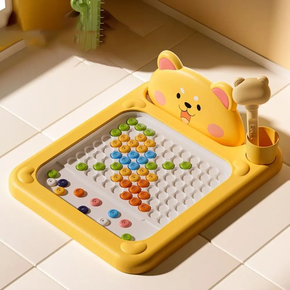 Leuke magnetische pen Magnetisch tekenblok Interactief ontwerp Leermiddel Plastic Doodle Board Montessori-stijl Pencontrole