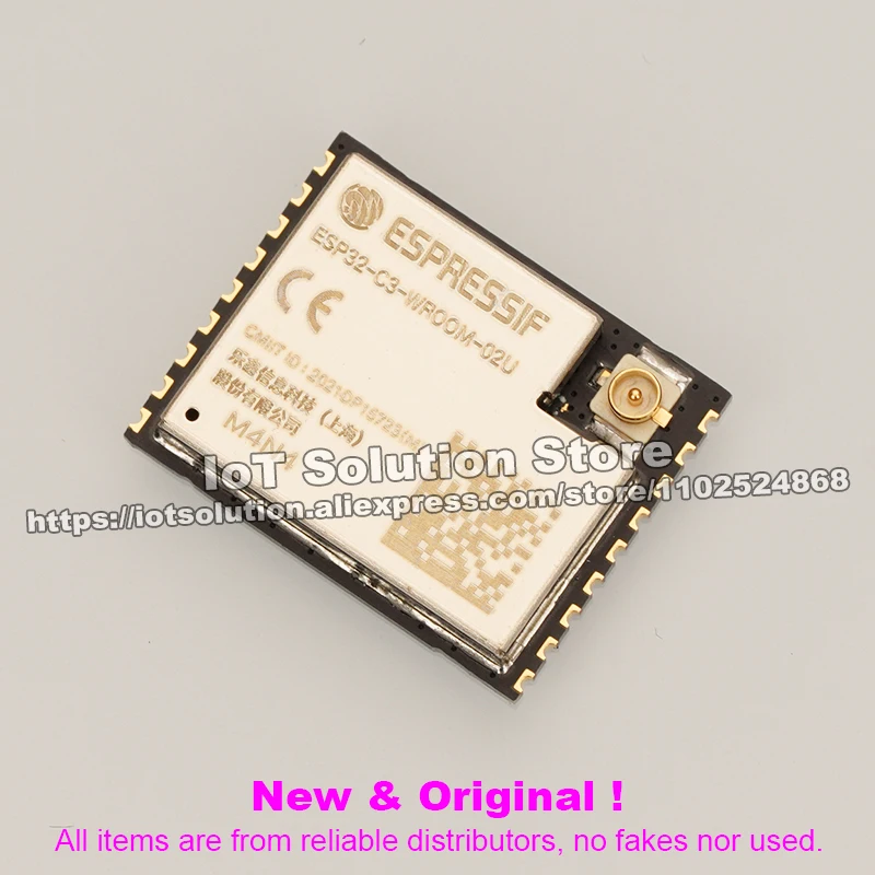 ESP32-C3-WROOM-02U-N4 4MB Flash WiFi Module