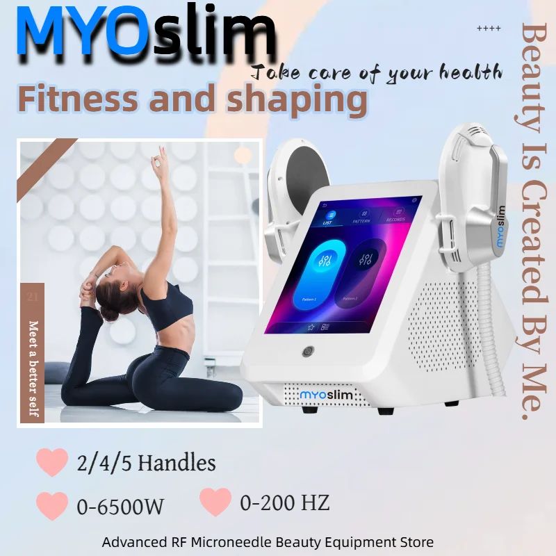 

Professional EMSzero NEO 6500W RF Machine Hi-EMT Body Sculpting Fat Burning EMS Effective Body Slimming Beauty Equipment