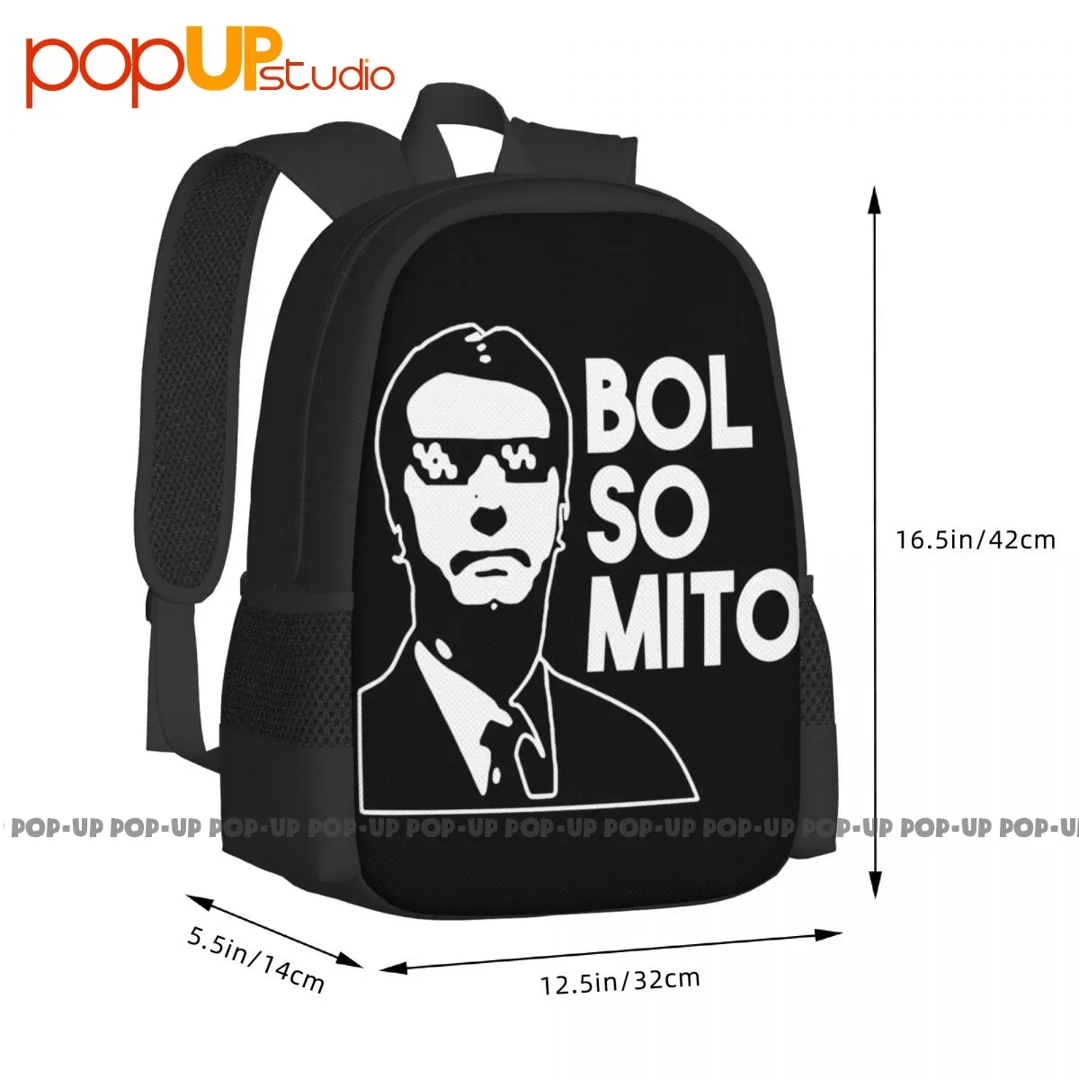 Mochila Bolsonaro-Presidente para escola, grande capacidade, bolsa de sapato fashion, sacola de ginástica, bolsa esportiva