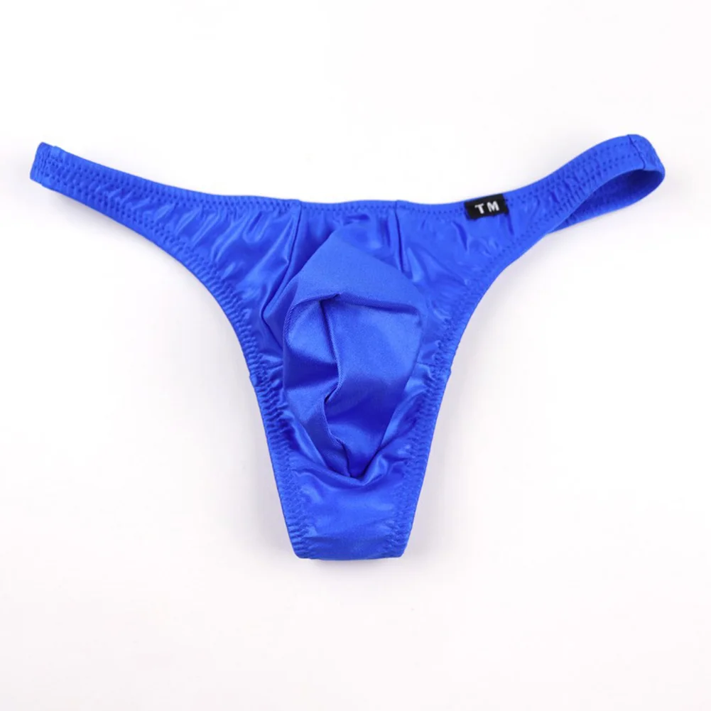 1pc Men Low Waist U-shaped Pouch G-string Underwear Sexy Stretchy Brief Erotic Pantie Breathable Comfortable Underpants