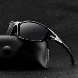 2024 Unisex 100% UV400 Polarised Driving Sun Glasses For Men Polarized Stylish Sunglasses Retro Fashion Male Goggle Eyewears