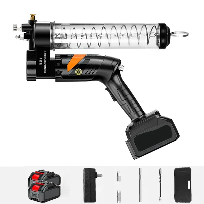 

Portable Cordless Electric Grease Gun 24V High Pressure Car Lubricating Oil Car Maintenance Power Tools