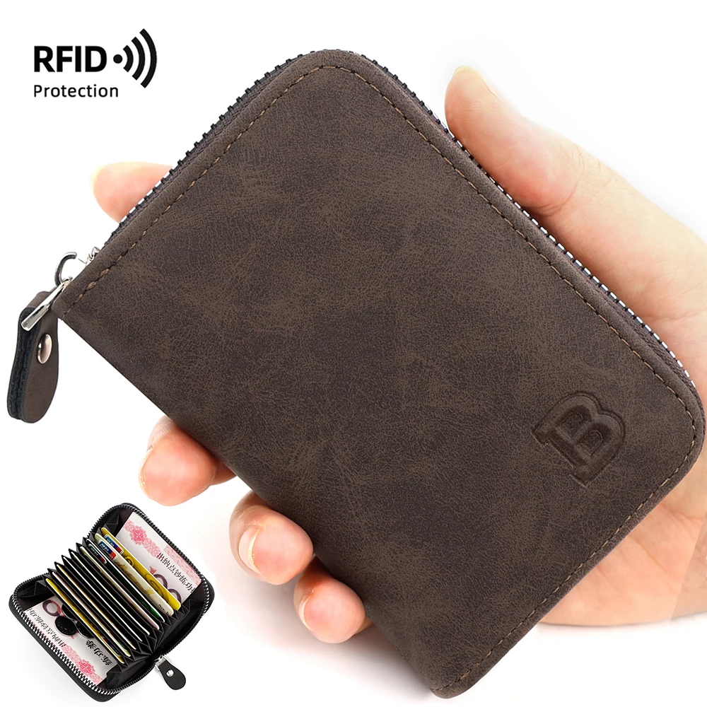 

Baellerry новые простые короткие мужские кошельки, зажимы для органных карт, мужские кошельки на молнии, высококачественный держатель для кредитных карт, мужской кошелек в стиле ретро