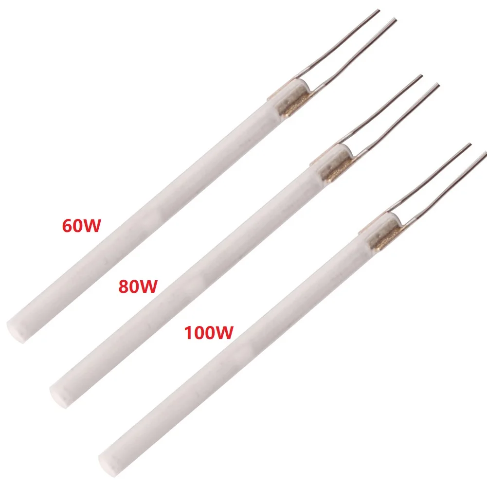 

AaAdjustableTemperature Electric Ceramic Soldering Iron Core 220V 60/80/100W For Replace Welding Tool Accessories