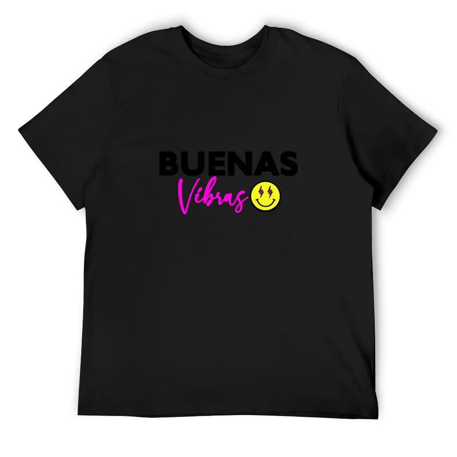 Buenas Vibras T-Shirt Blouse plus size clothes customs design your own shirts men