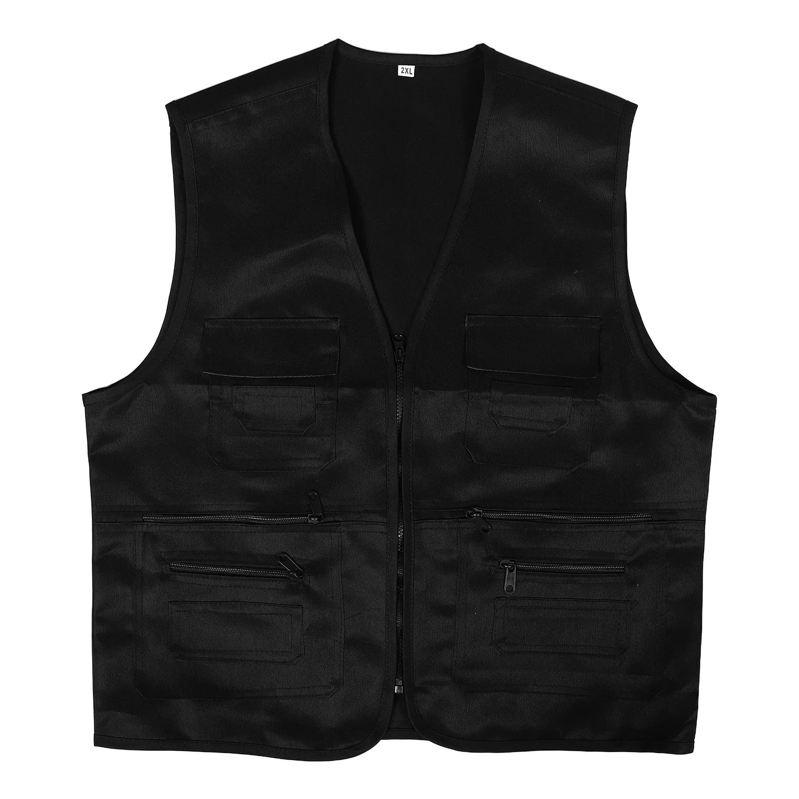 

Fishing Vest for Men Cargo Vests Polyester Cotton Men's Lightweight with Pockets