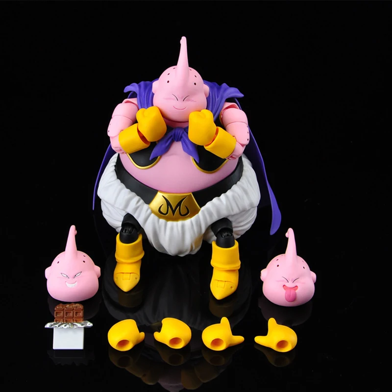 Auf Lager Bandai Original SHF Dragon Ball Majin Buu Anime Figur Gelenke Bewegliche Modell Spielzeug Sammeln Ornamente Geschenke Kinder