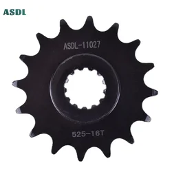525 16T Front Sprocket Gear Cam For Yamaha FZ6 Fazer S2 ABS FZ6S YZF600 YZF-R6 YZF 600 750 R6 S R6S YZF750 YZF750R YZFR6