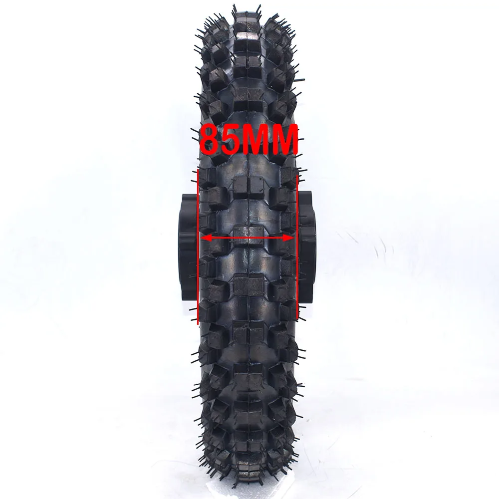 1.85-12 Inch Motorcycle Rear Wheel With 80/100-12 inch Tire Steel Rim Circle Aluminum Hub For CRF KLX Kayo BSE Dirt Pit Bike