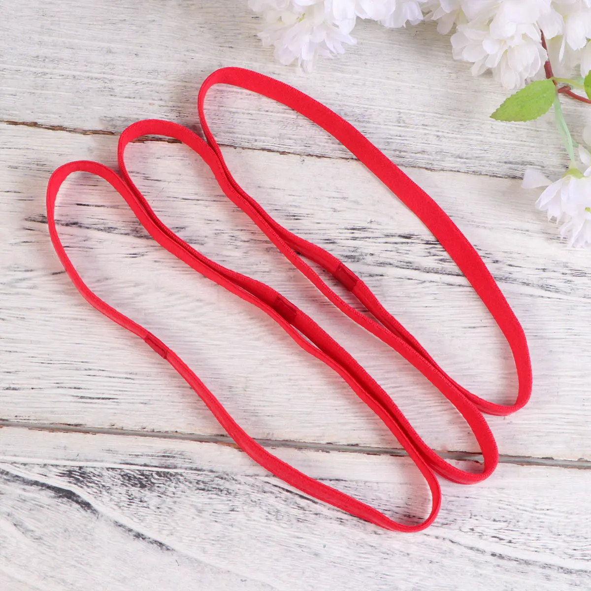 

9pcs Stretchy Non-Slip Headband For Yoga Running Dance Sports Sweatband Comfortable Skin-Friendly Unisex Hairband Pink