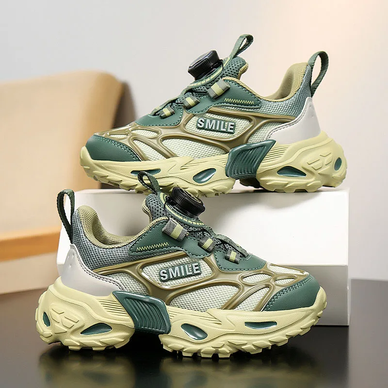

Kids Sneakers Casual Sports Shoes for Children Boys Girls Thick Bottom Sneakers 2026 New Design Trendy Trainers Walking Shoes
