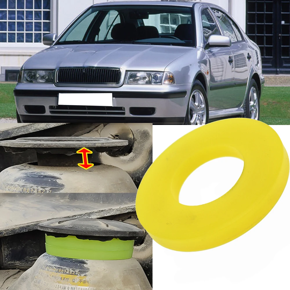 Przednia kolumna samochodowa górne mocowanie wieży zawieszenia amortyzująca tuleja pierścieniowa Pad dla Skoda Octavia Mk1 Tour Tradition Drive 1996-2010