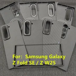 Carbon Fabric Fiber Aramid For Magsafe Case For Samsung Galaxy Z Fold SE Special Magnetic Shell For Galaxy Z W25