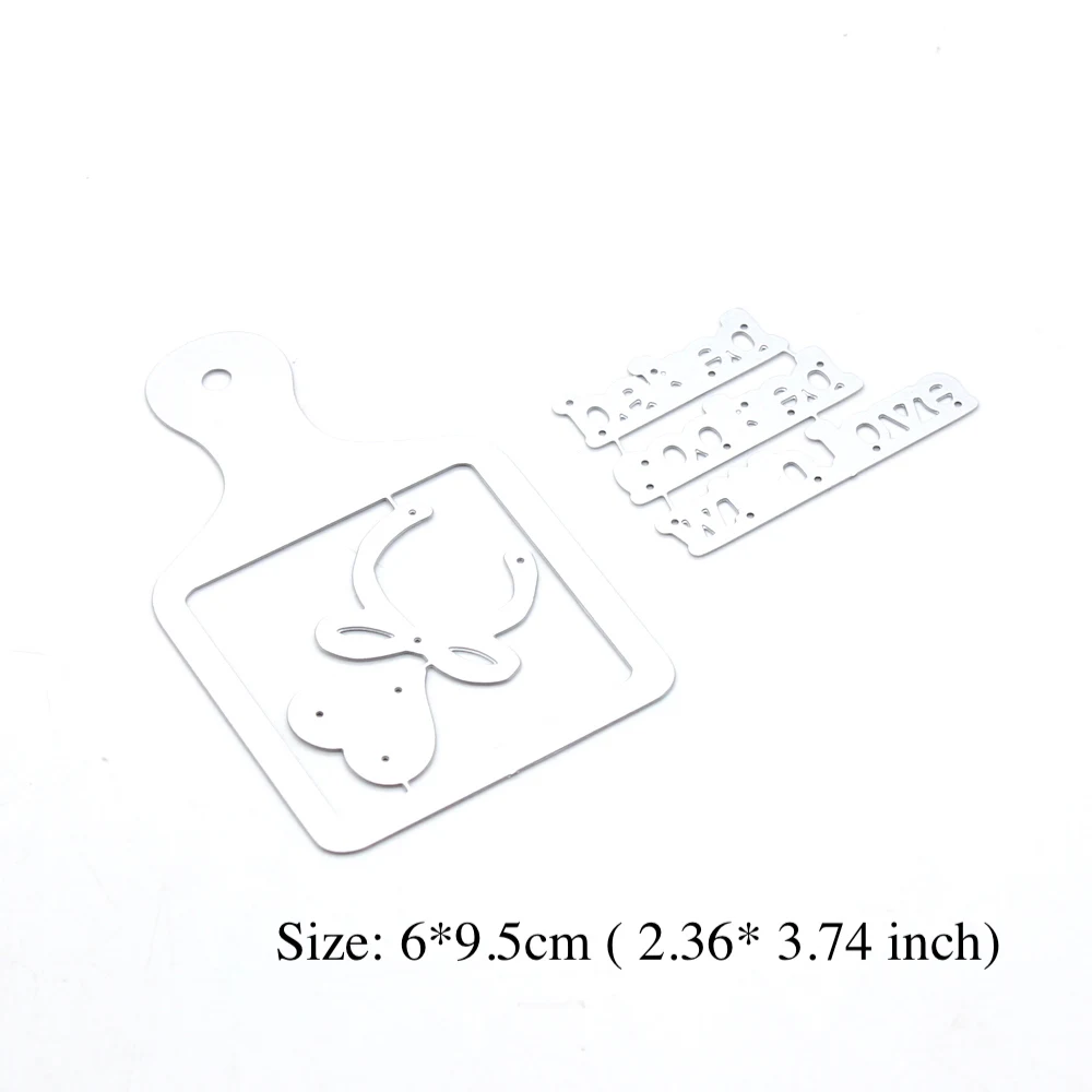 KSCRAFT Cutting Board Metal Cutting Dies Stencils for DIY Scrapbooking Decorative Embossing DIY Paper Cards