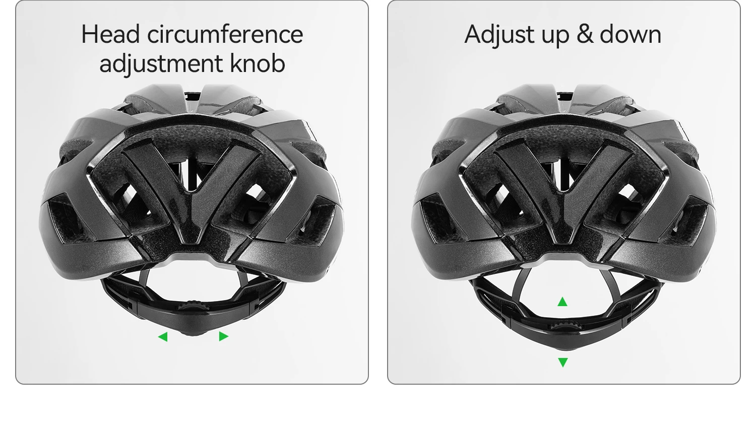 ROCKBROS Fahrradhelm ultraleicht atmungsaktiv hochfester Kopfschutz Sicherheitshelm Kopfbedeckung mit Schnellverschluss und magnetischer Schnalle – Detail 12