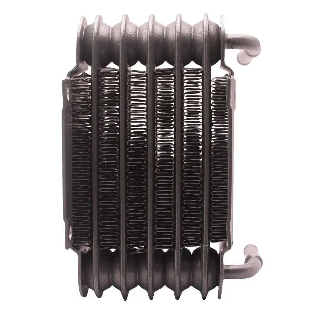 Universal Fuel Oil Cooler Aluminum Alloy Engine Oil Cooling Kit Performance Radiator for Car Racing Diesel Gas Engines
